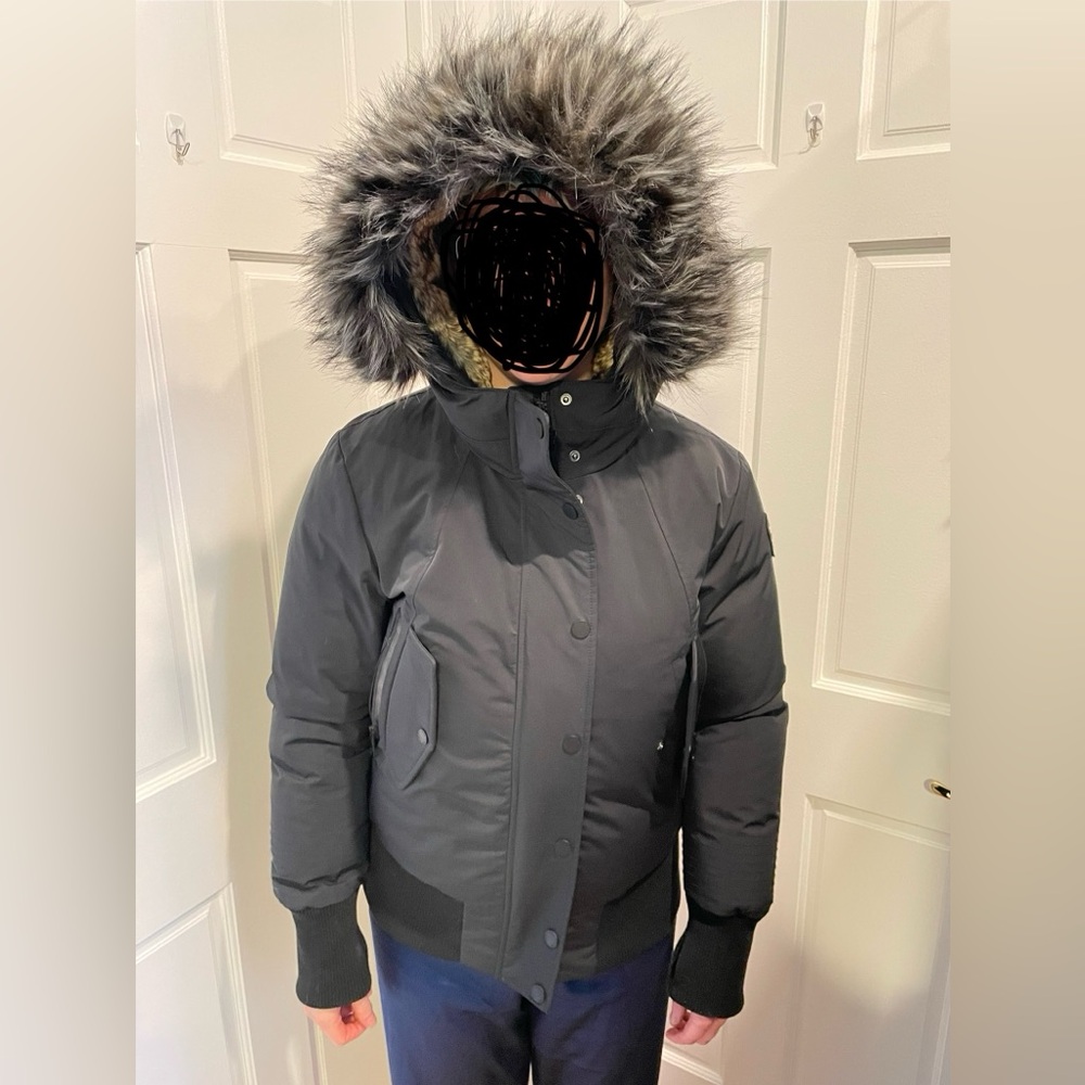 Pajar Black Jacket with Logo Patch - image 2